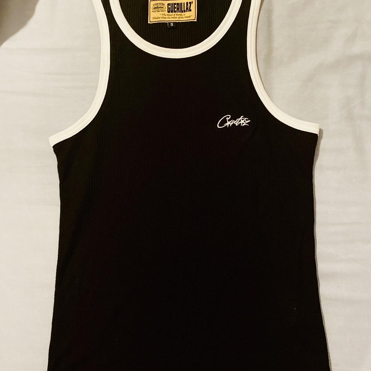 Black Corteiz Men’s Vest Size small Brand new in... - Depop