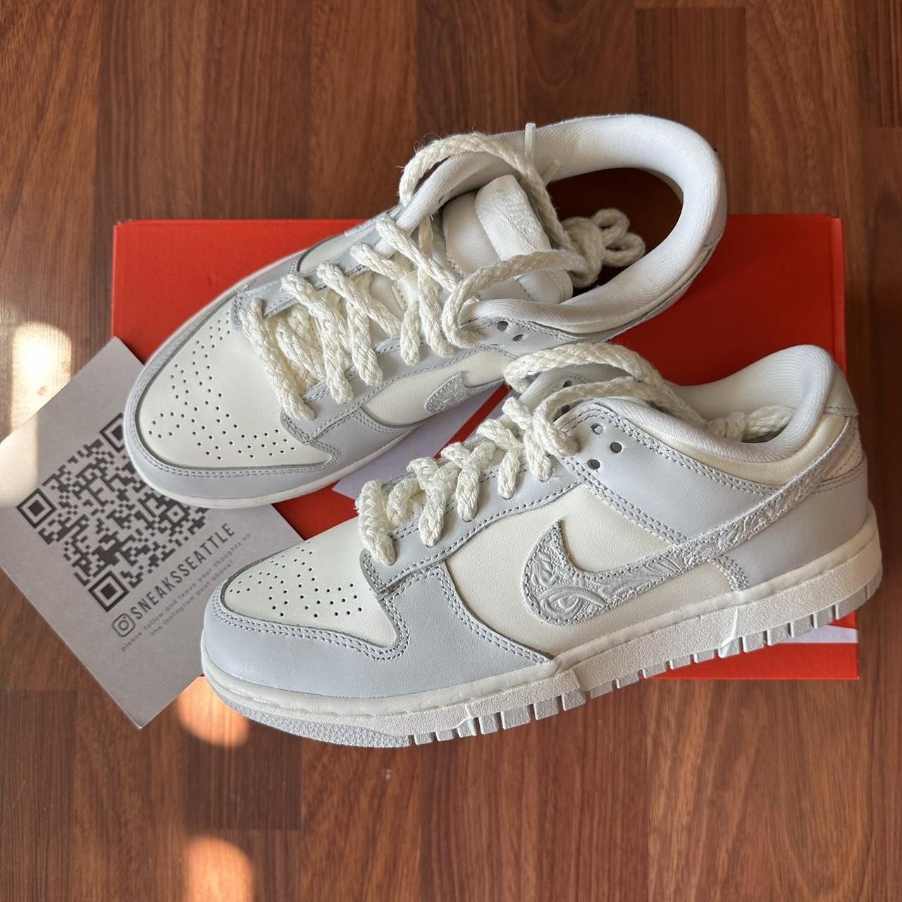 Nike Dunk Low Needlework (W) Size Depop - Main Image