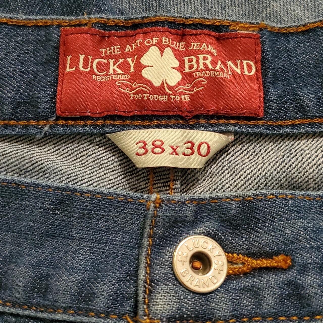 Lucky Brand 181 Relaxed Straight Mens Denim Blue - Depop