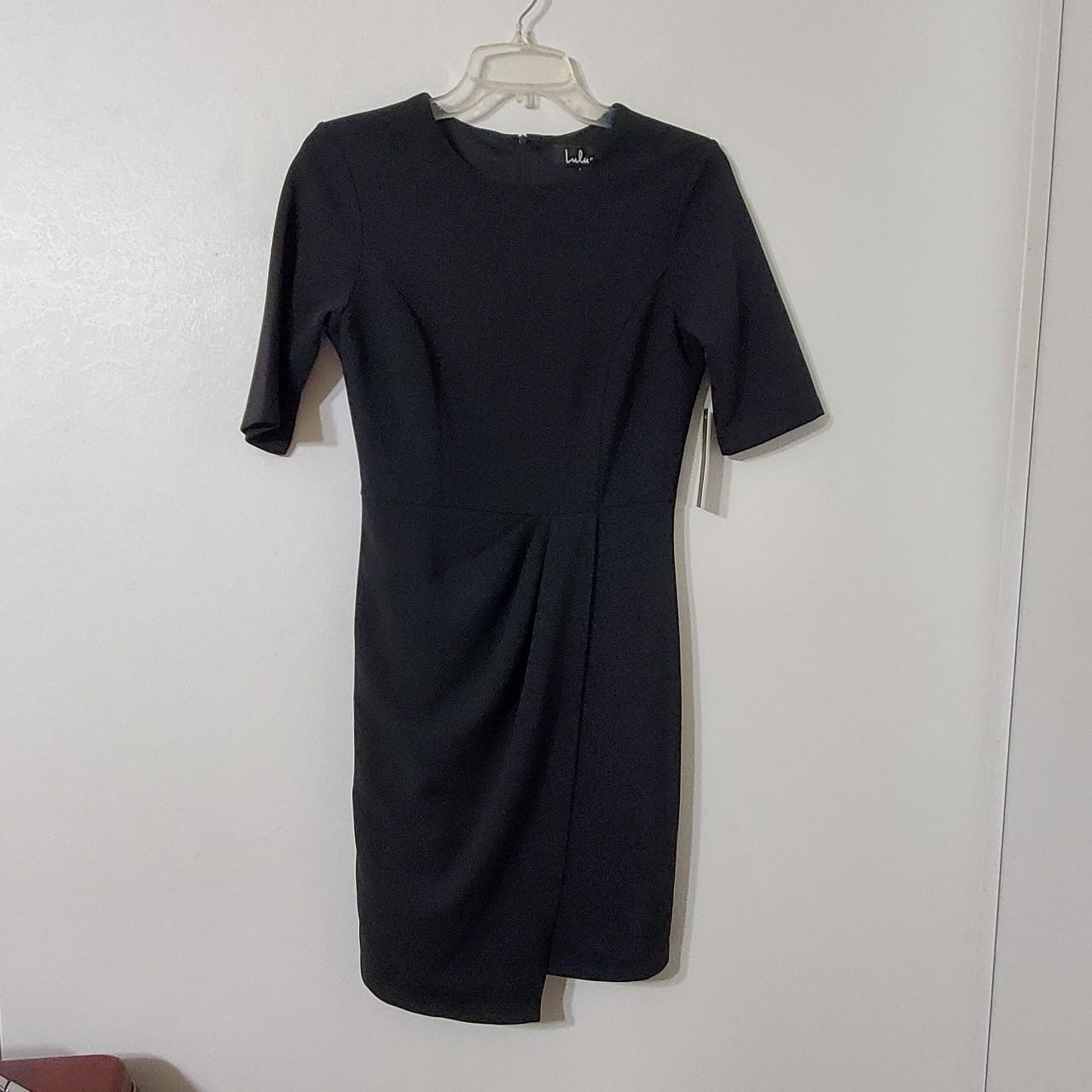 Westwood Black Half Sleeve Sheath Dress