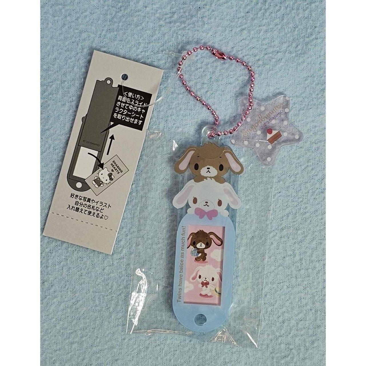 Sugar Bunnies id tag Acrylic Keychain brand new from... - Depop