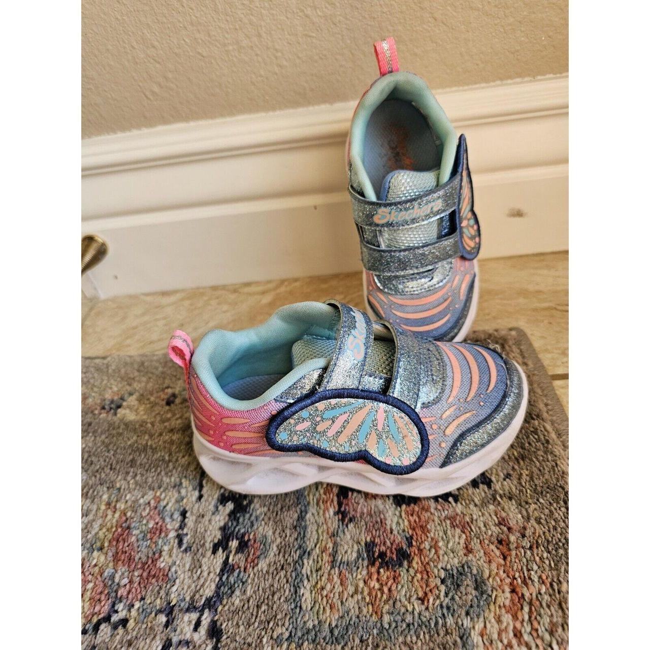 Skechers toddler hotsell girl size 8