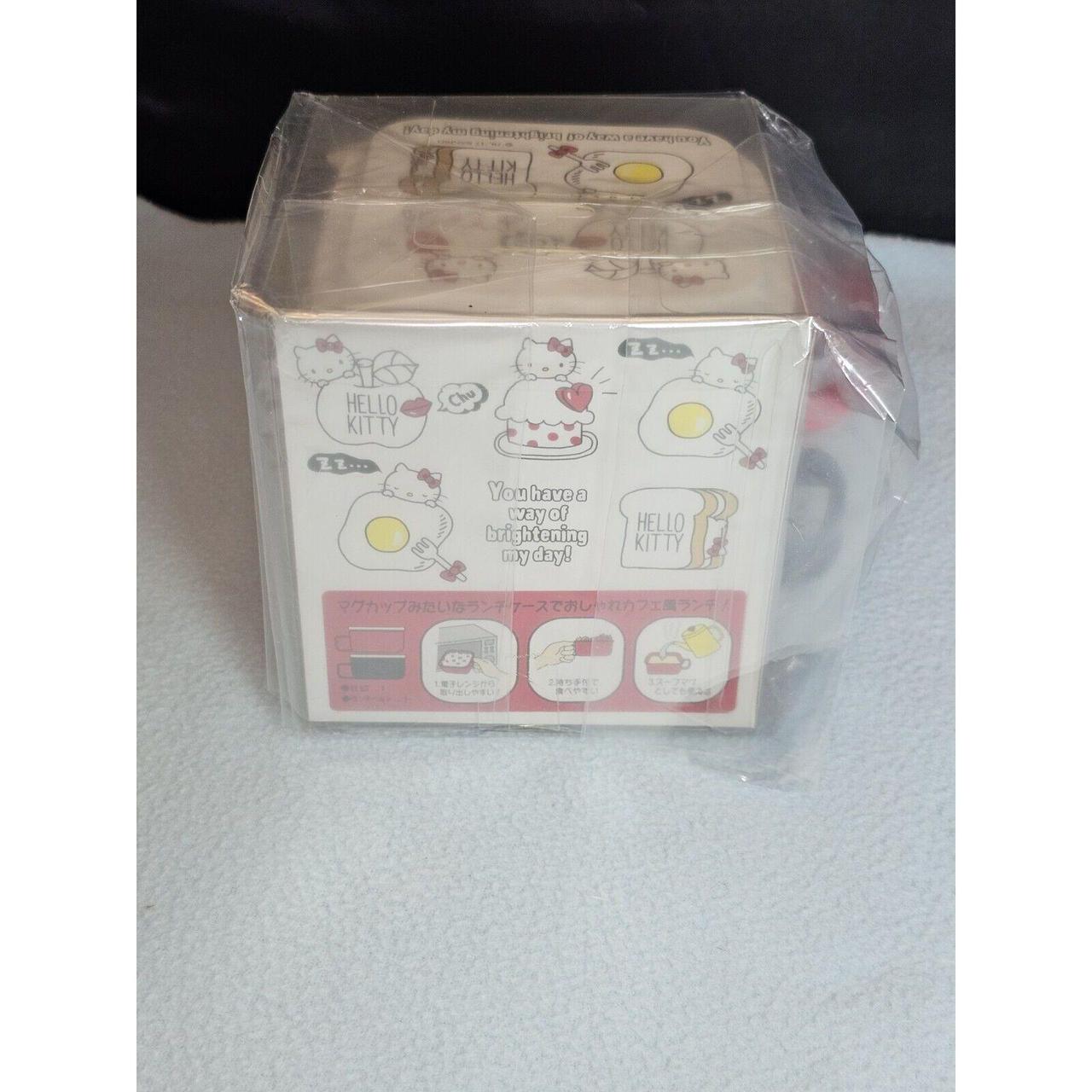 Cute Cinnamoroll Tupperware/Bento Box by Sanrio from - Depop