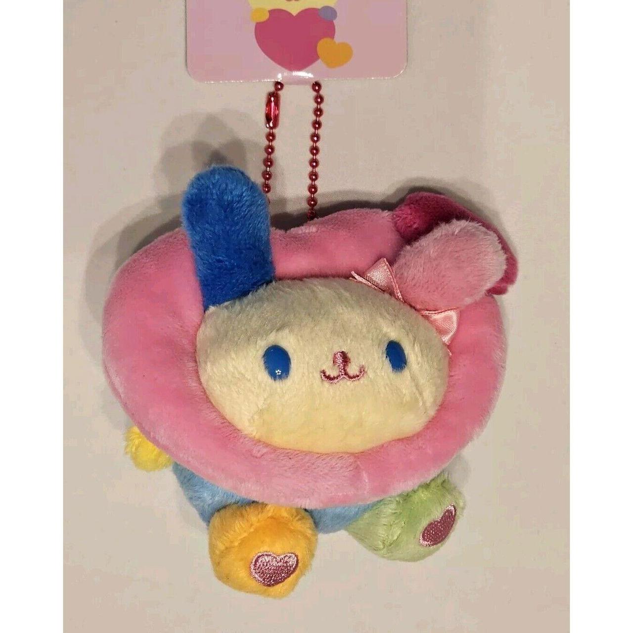 Brand new Usahana plush with a beaded keychain from... - Depop