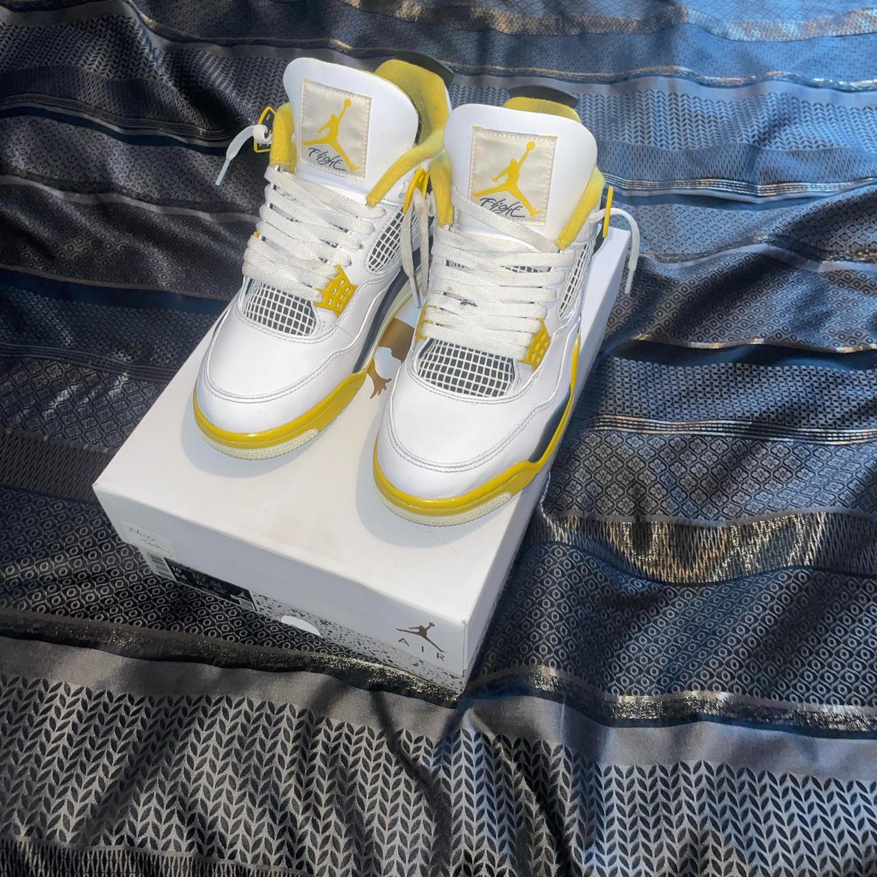 Jordan 4s white coconut milk Depop