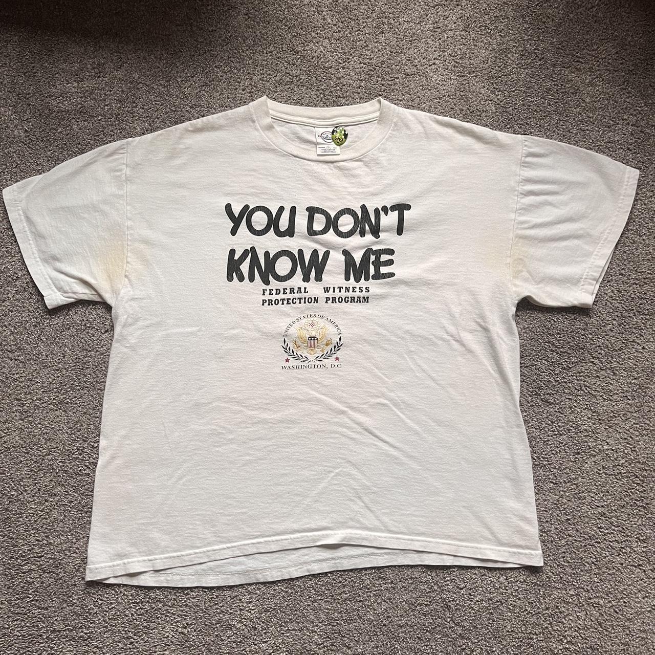 American Vintage Men's White and Black T-shirt | Depop