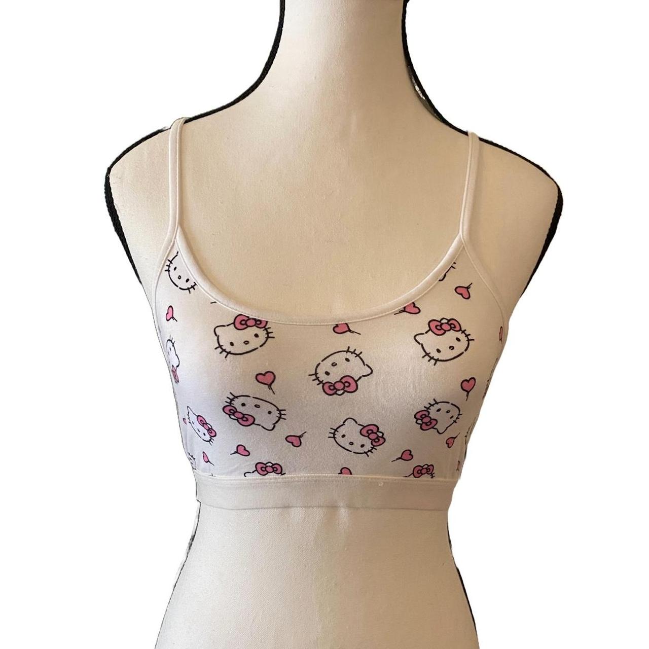 Forever 21 x hello kitty bralette Size medium No... - Depop