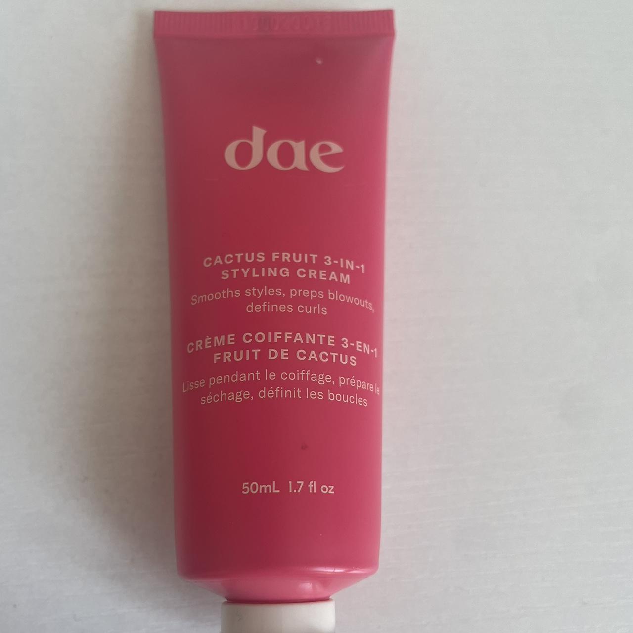 Dae styling cream, barely used, super clean, mini size! Depop
