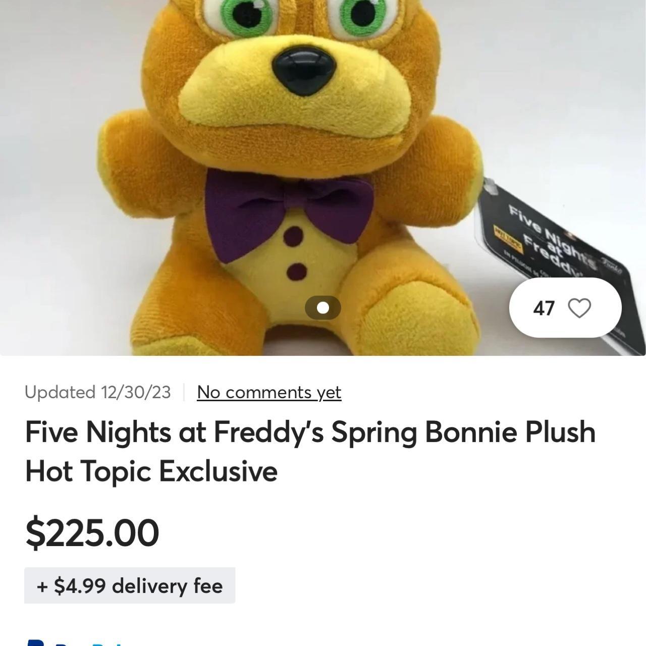 Spring Bonnie plush perfect condition was an... - Depop