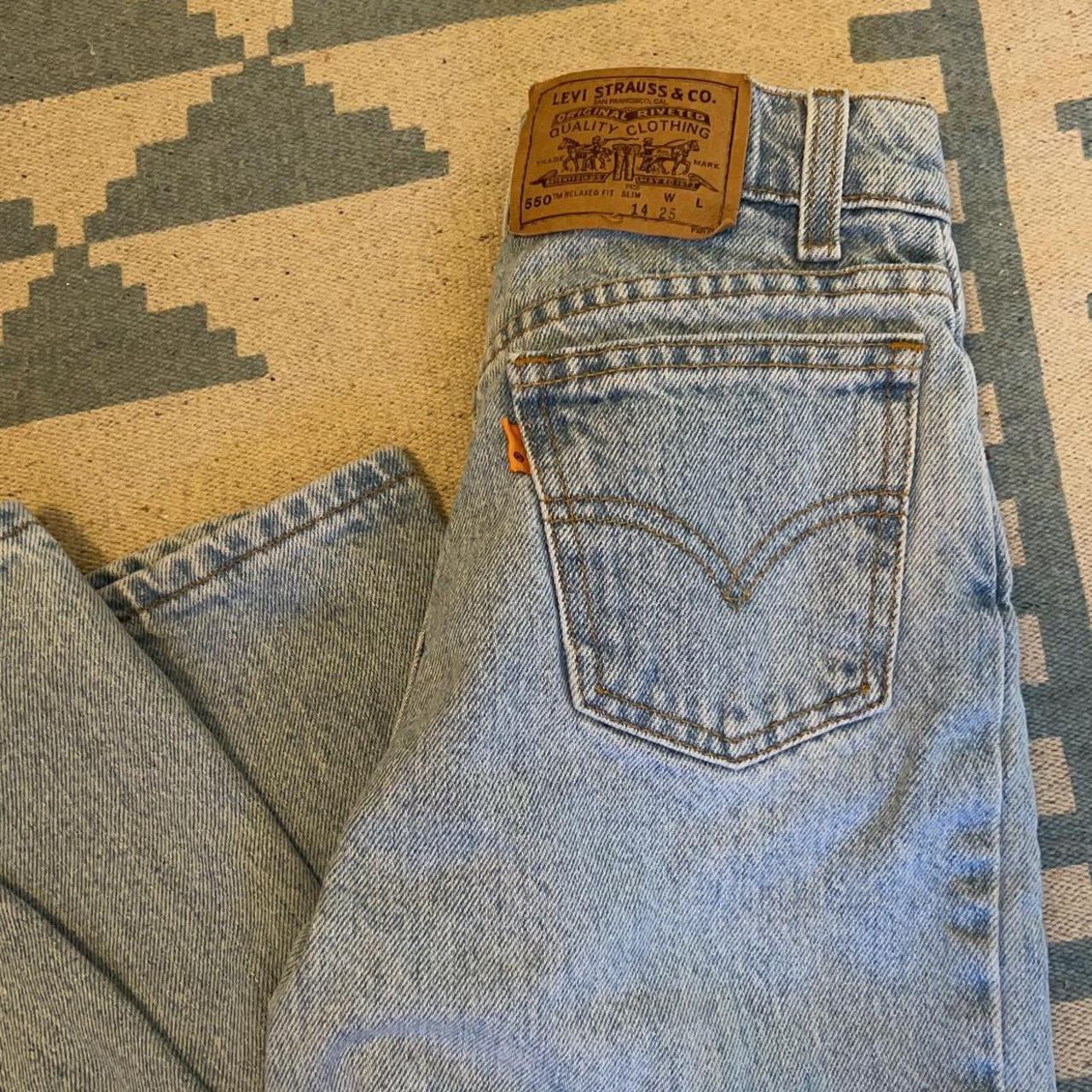 Vintage kids Levi’s boys size 14 slim i’m 5”3 and... - Depop