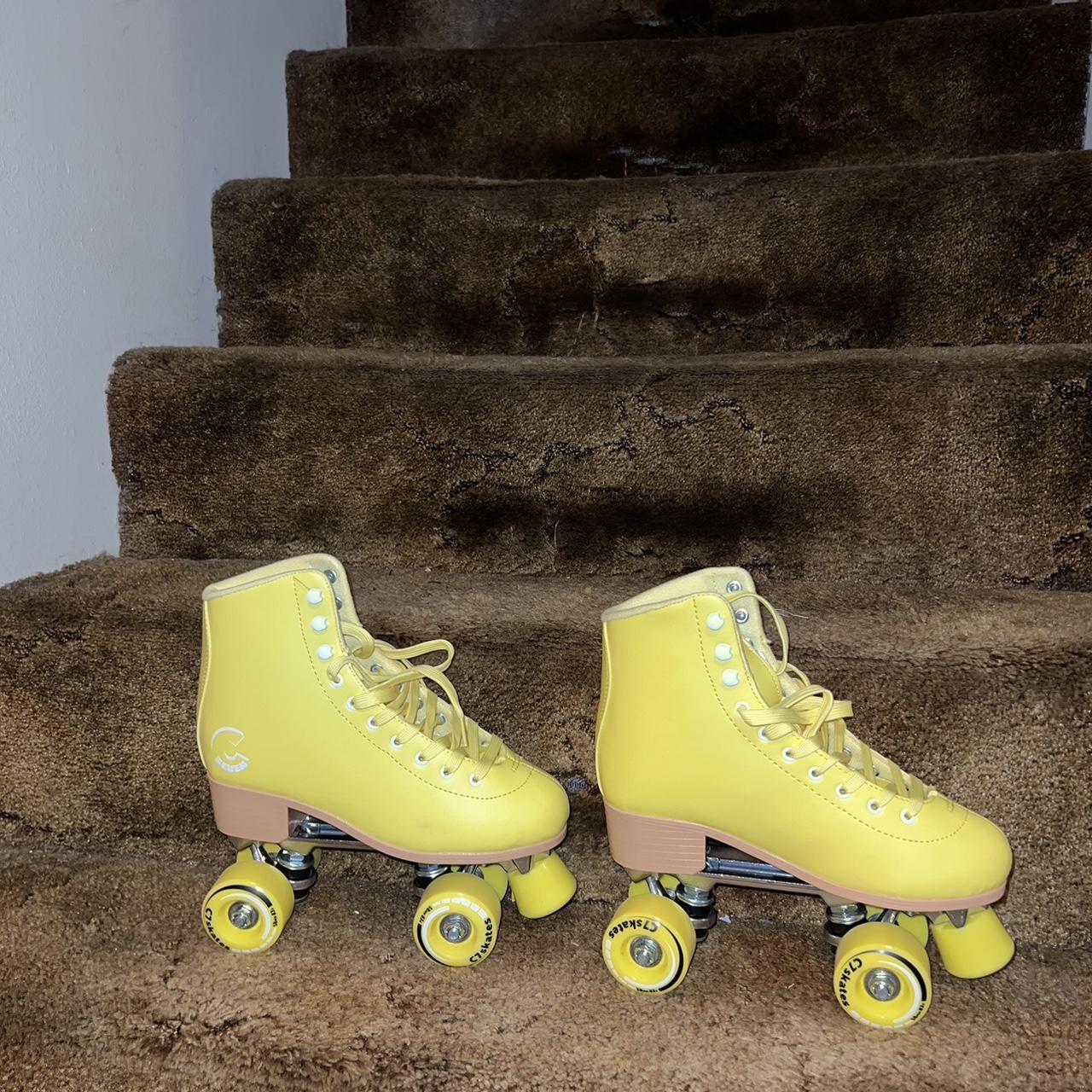 Women's Yellow Footwear Depop