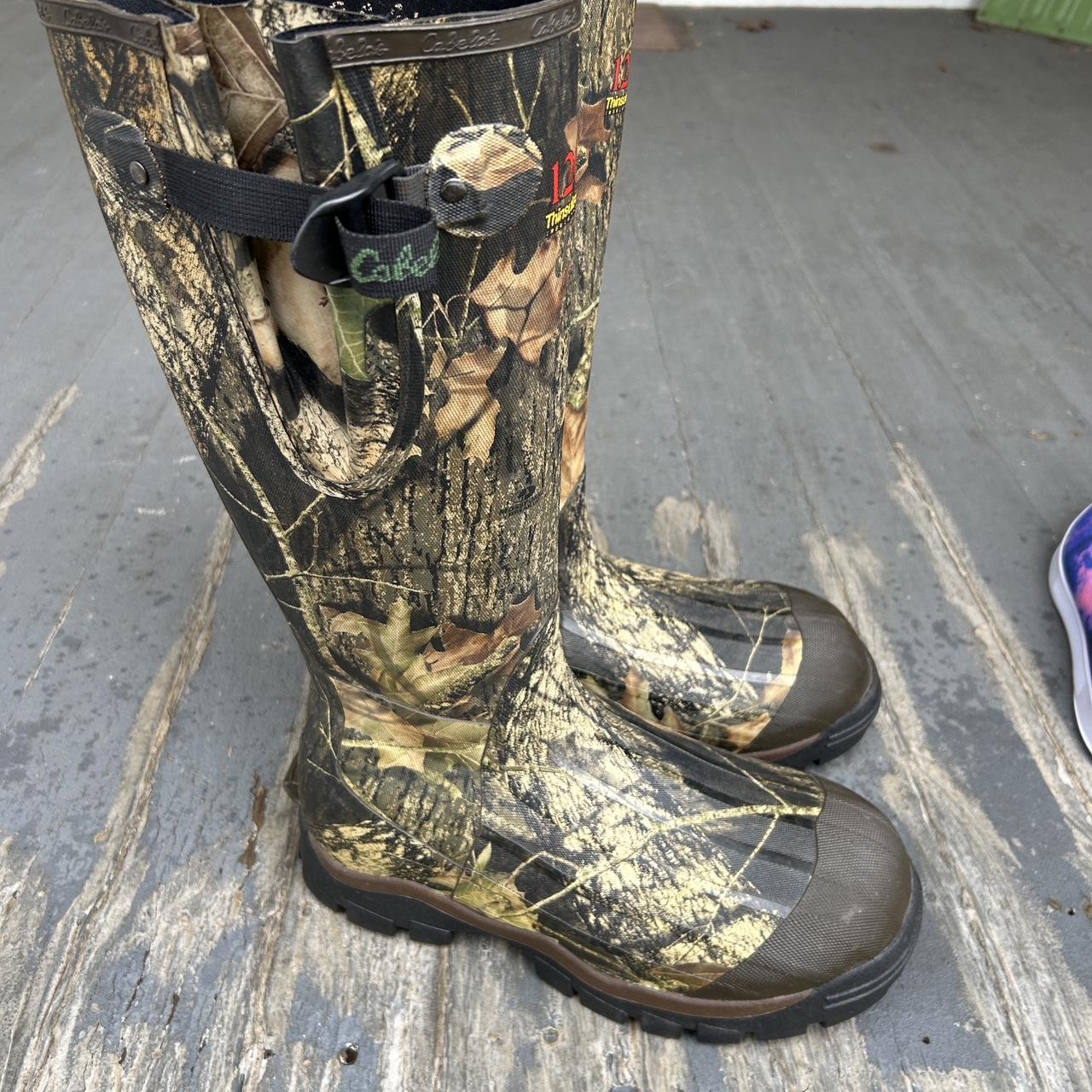 CABELA S ZONED COMFORT TRAC 1200G BOOTS SIZE 12M