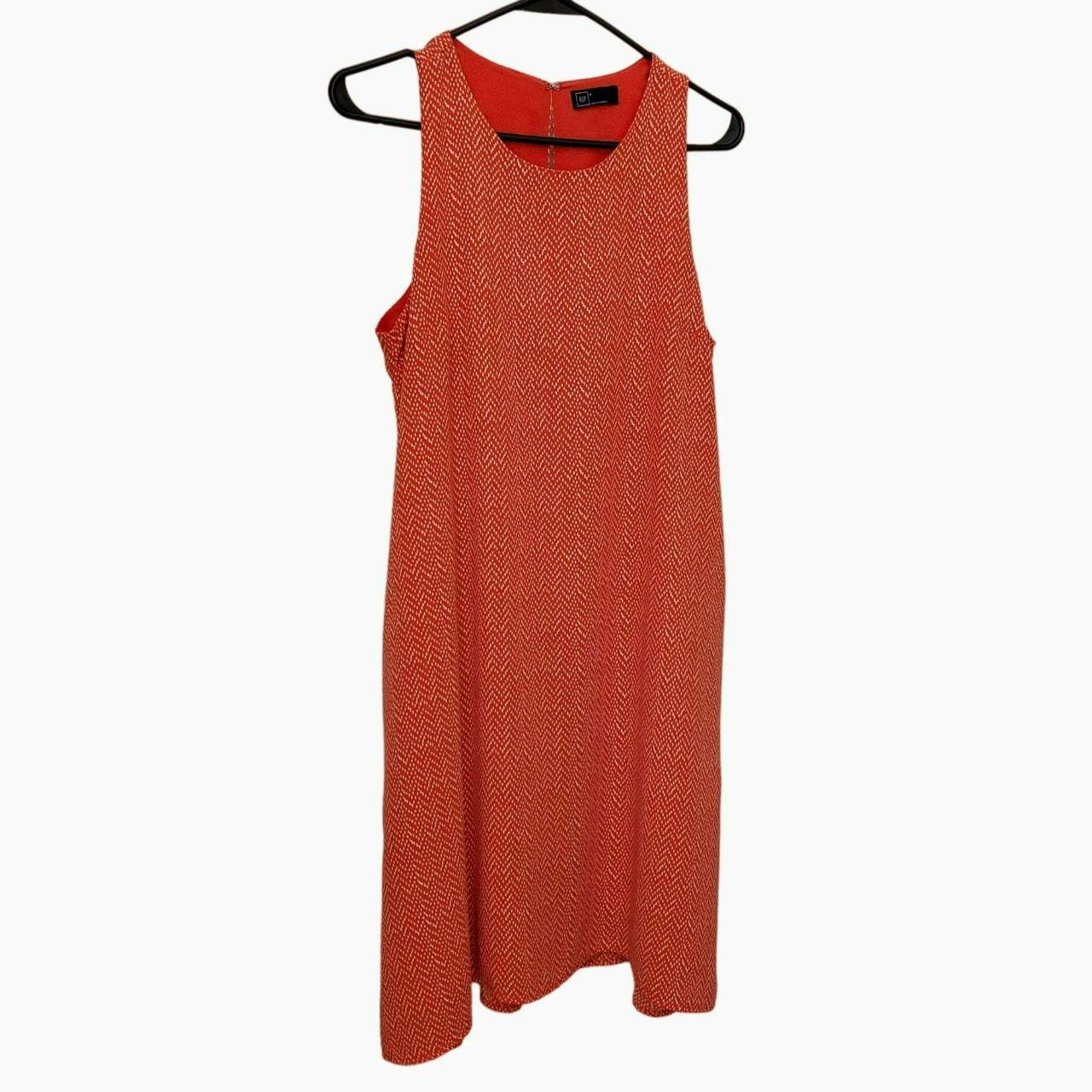 Gap sleeveless hotsell swing dress