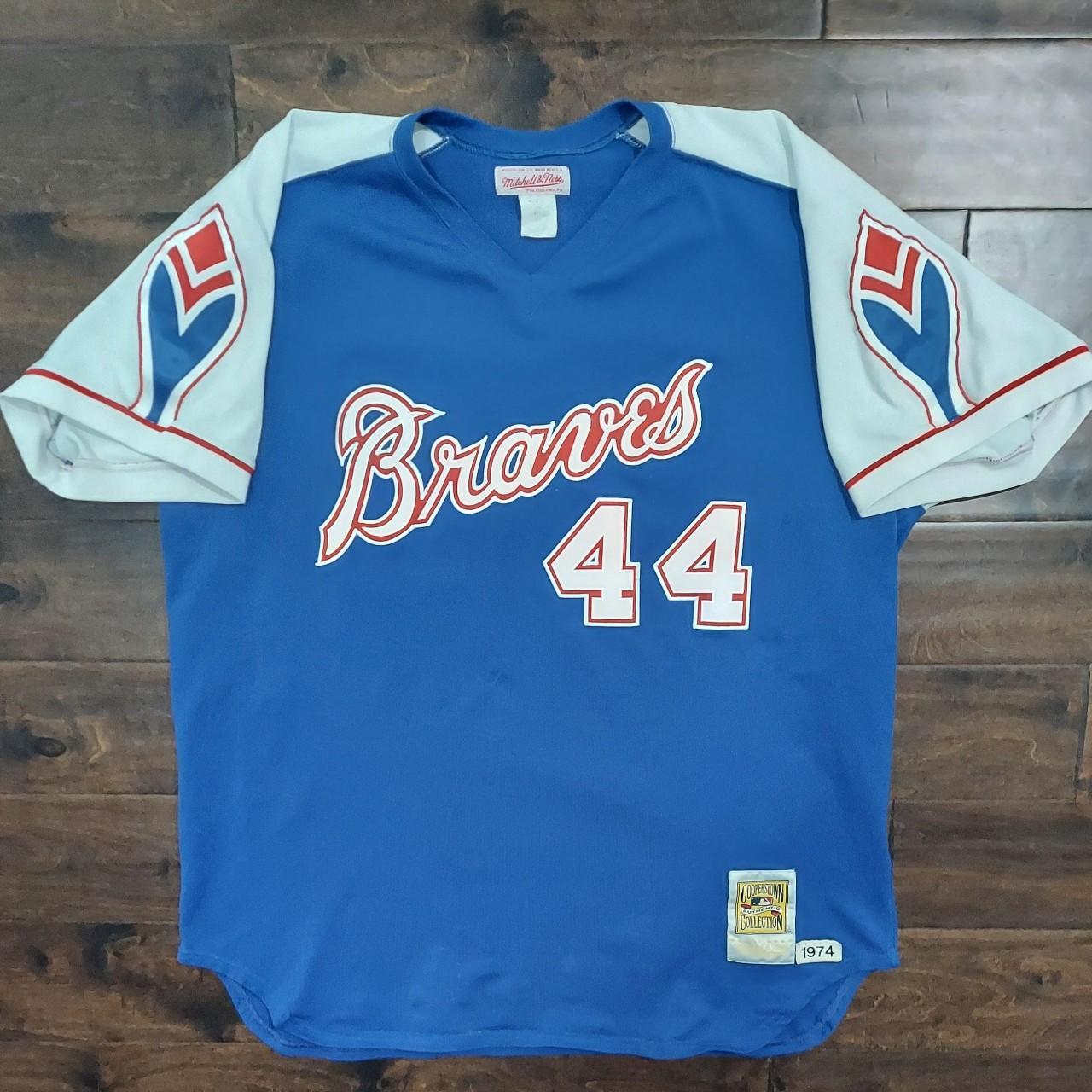 Hank aaron throwback jersey braves online