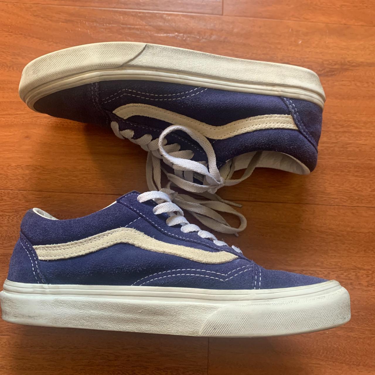 Vans old skool hot sale navy blue suede