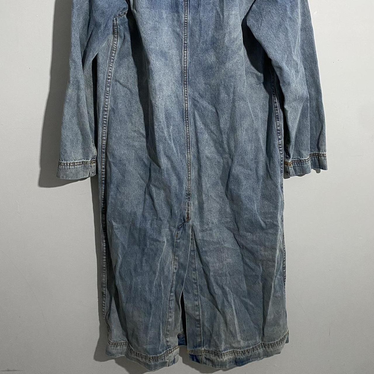 Oversized Denim or Jean Jacket Cardigan. Ankle/ Calf... Depop