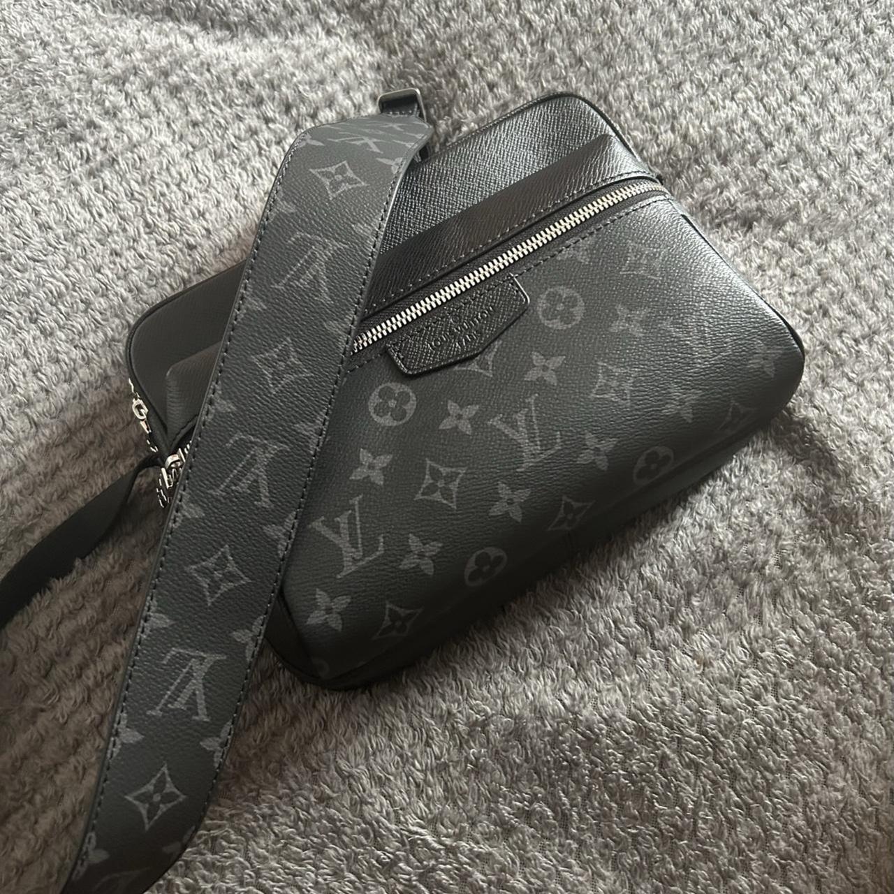 LOUIS VUITTON MONOGRAM ECLIPSE OUTDOOR MESSENGER BAG - Depop