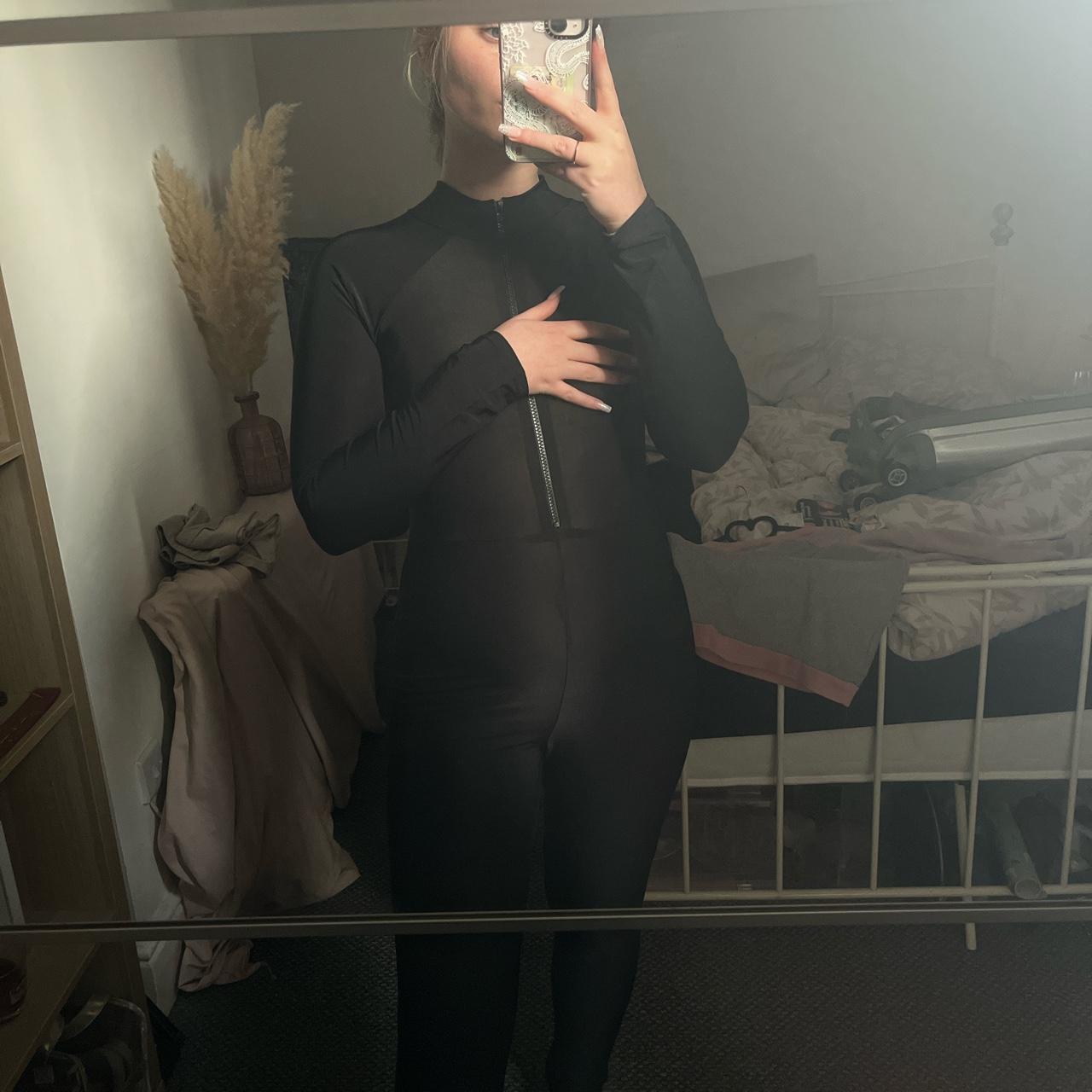 Black zip up jumpsuit BRAND NEW * Missy empire *... Depop