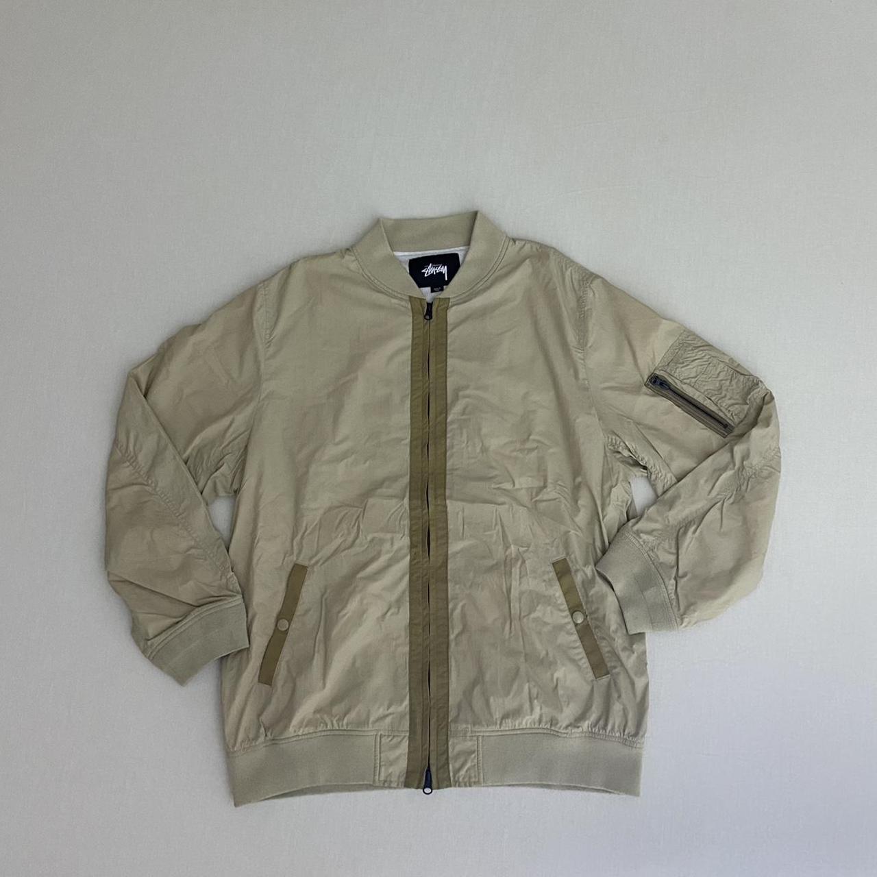 Stussy bomber discount men's logo arm