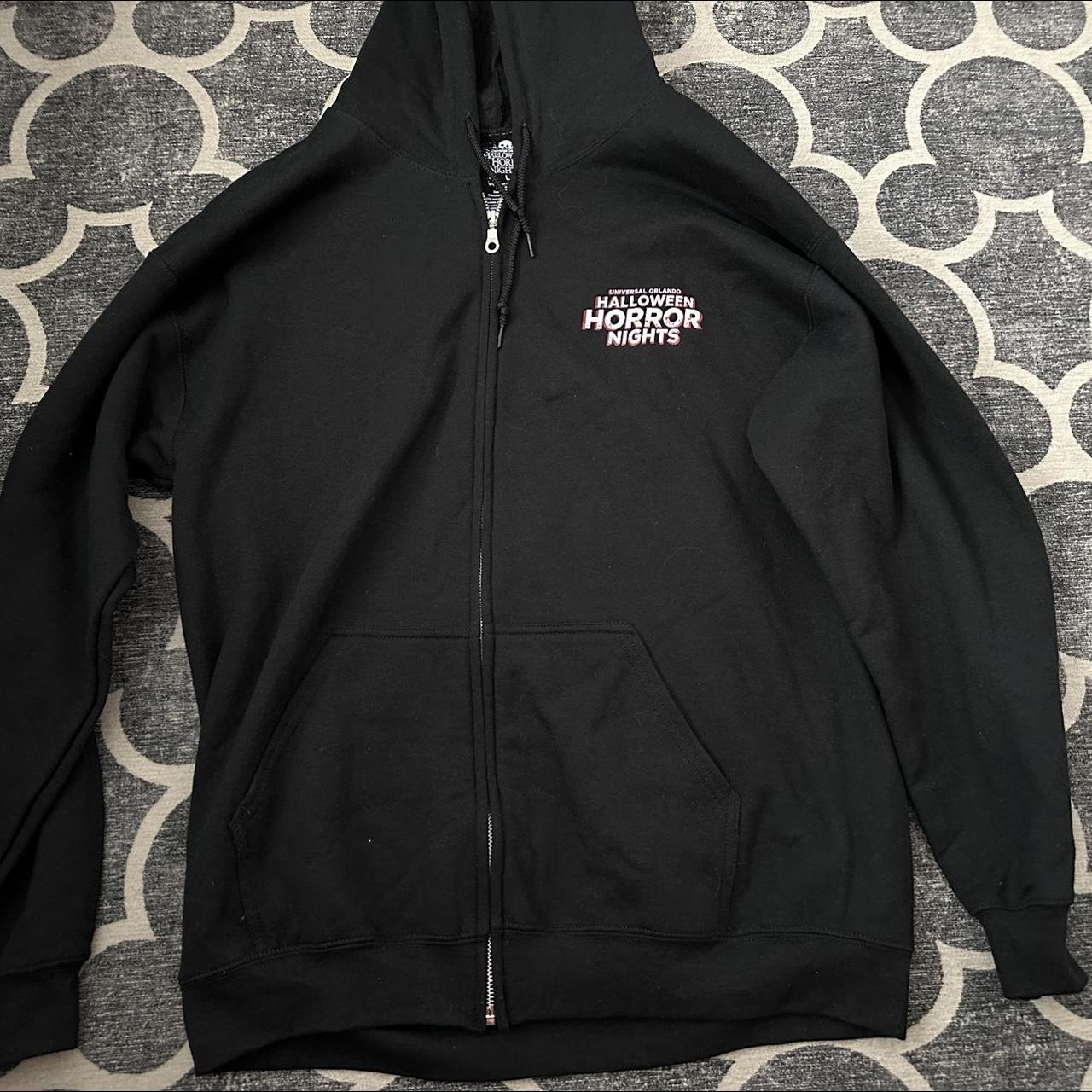 Men's Black Hoodie Depop