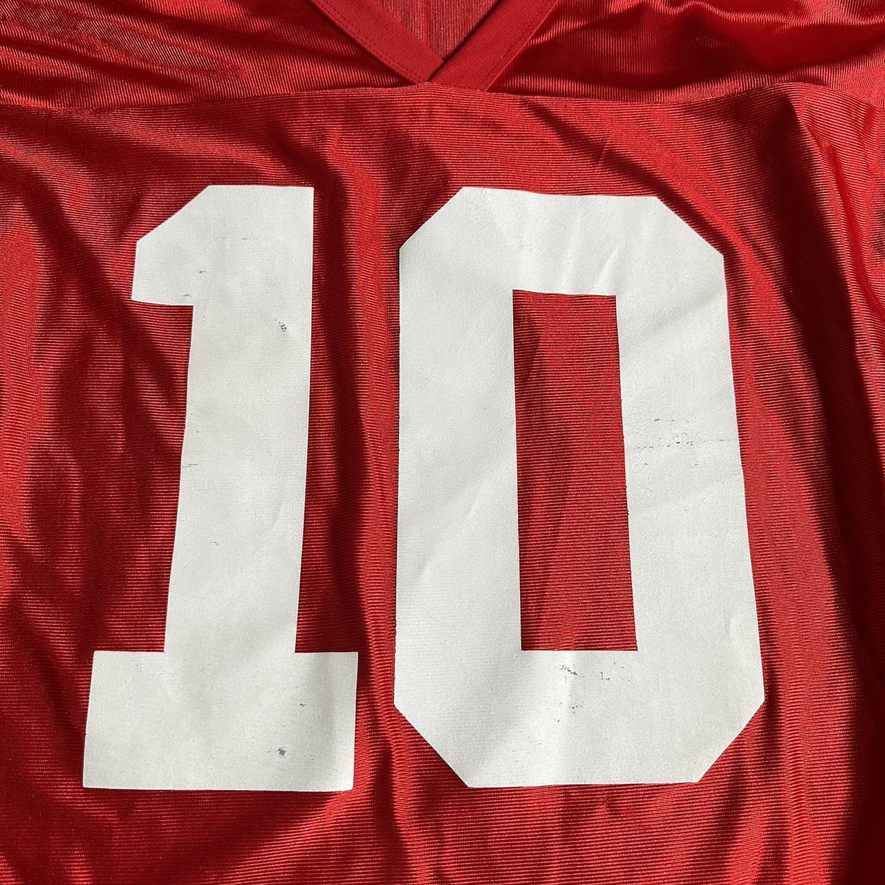 Eli Manning Red NY Giants Jersey NFL Team Apparel x - Depop