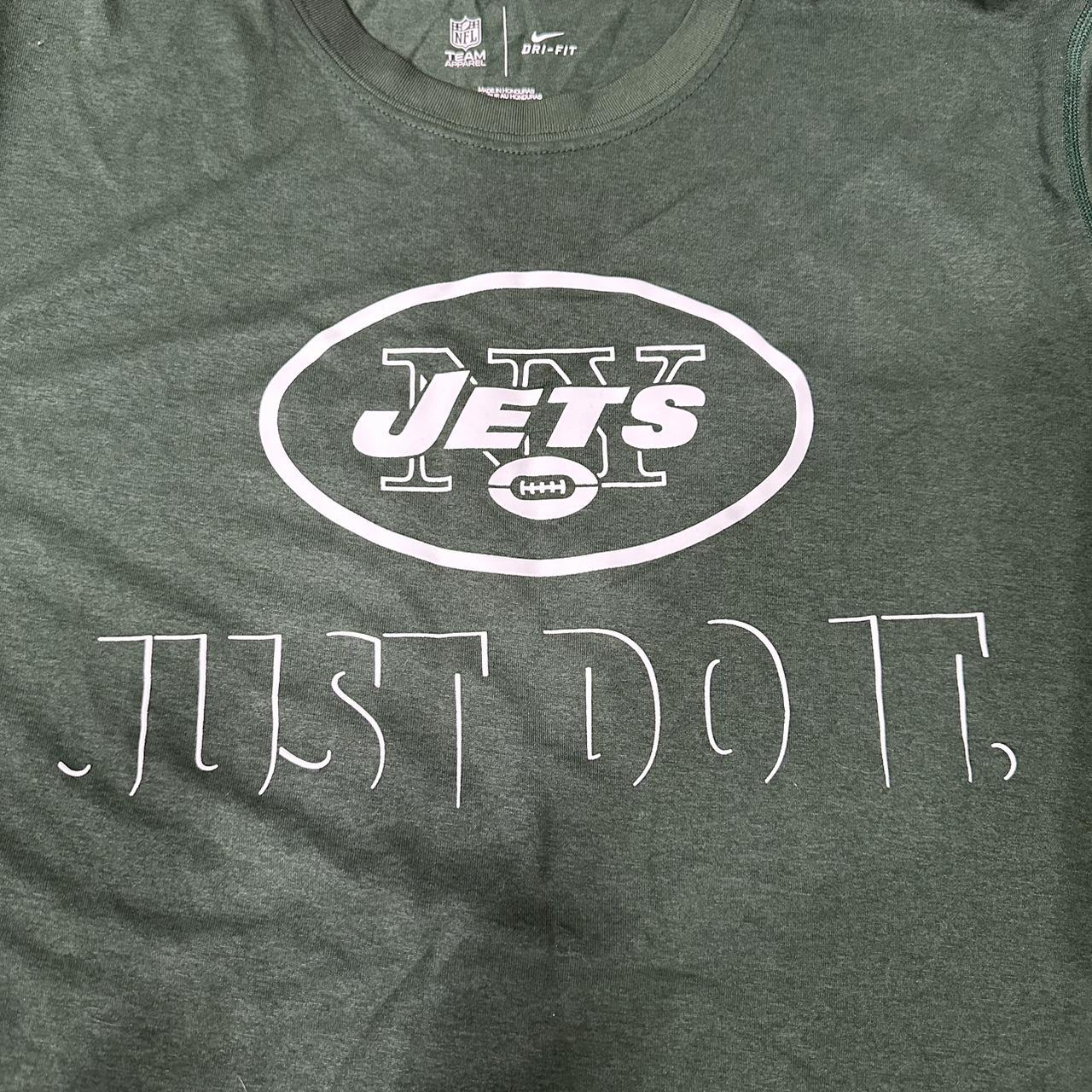 NY Jets classic tee. Fits oversized a lil. #nyjets - Depop