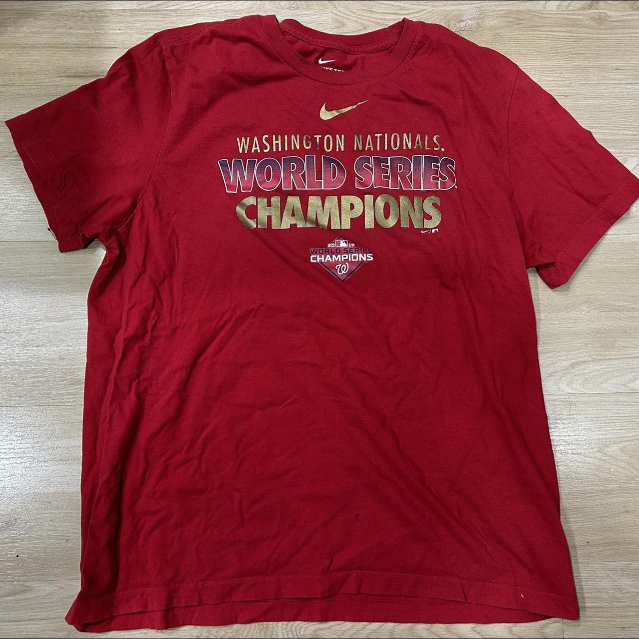 New 2019 World Series Champion Washington Nationals XL T Shirt