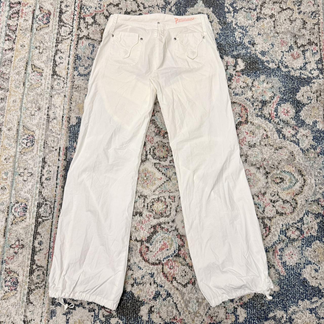 Vintage Parasuco Cargo Flares Size 32 - Depop