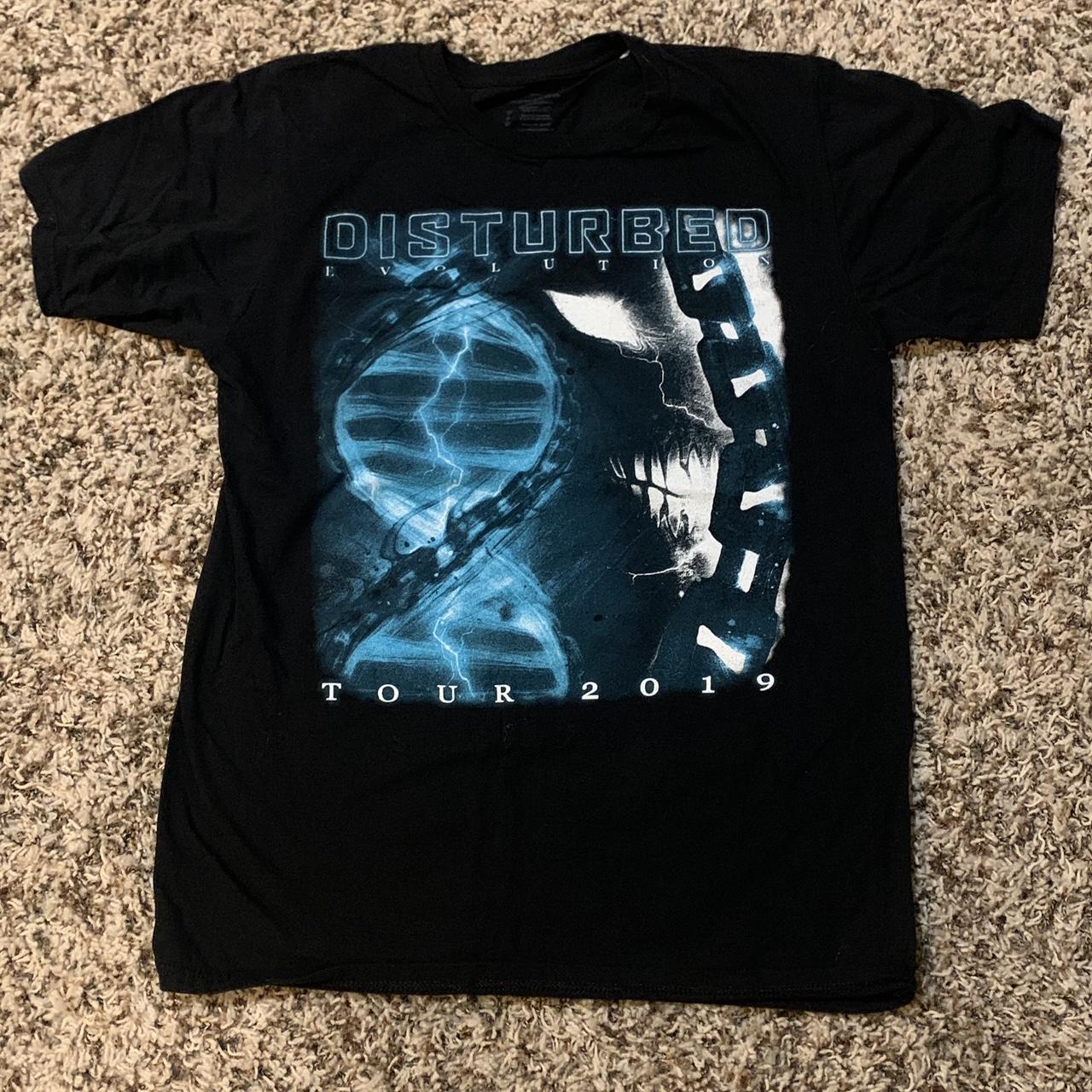 Disturbed evolution hot sale tour shirt