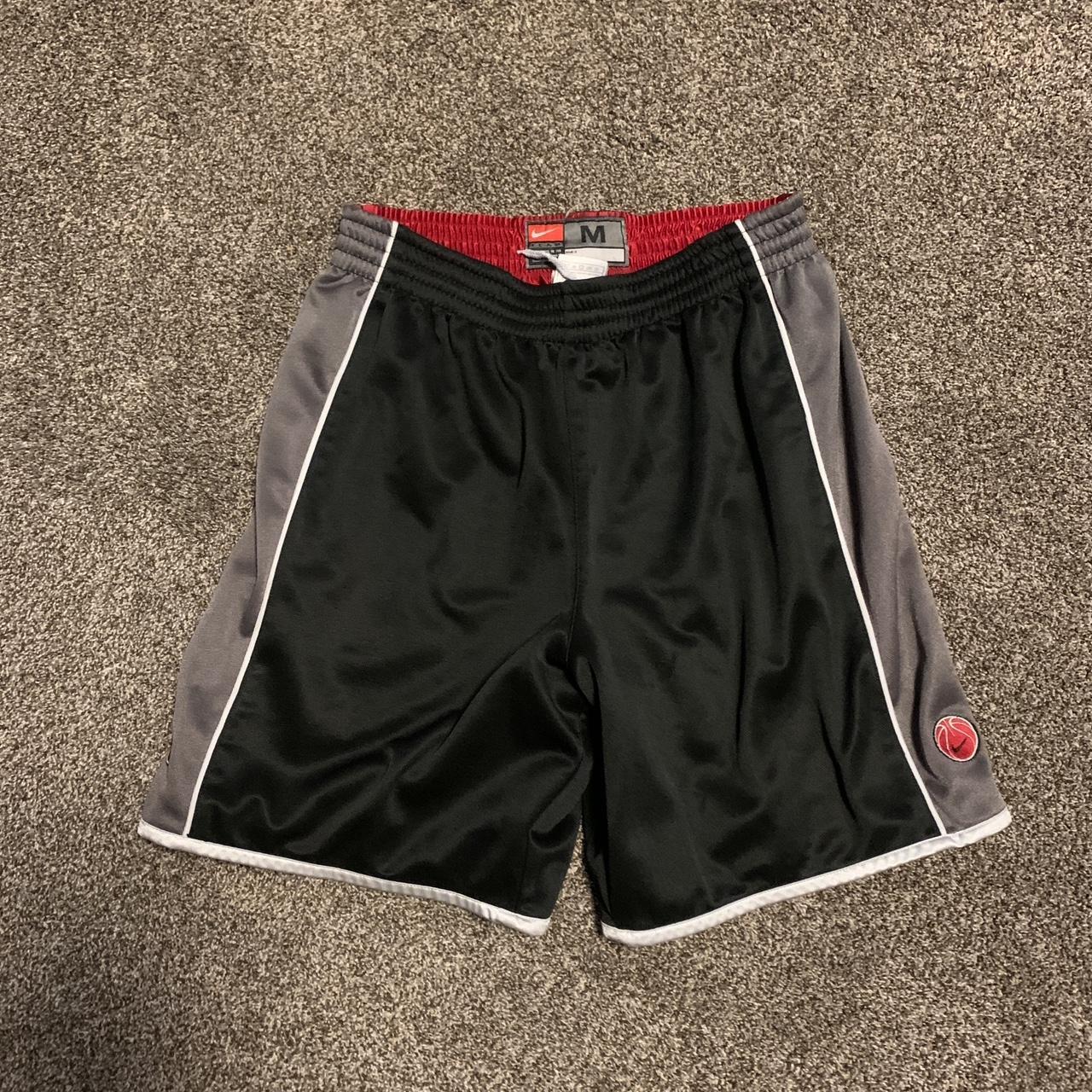 Reebok Iverson basketball shorts in red