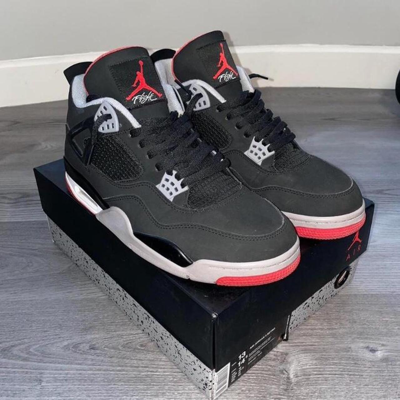 Jordan 4 Breds Fast delivery Size 9.5 Cheap... Depop