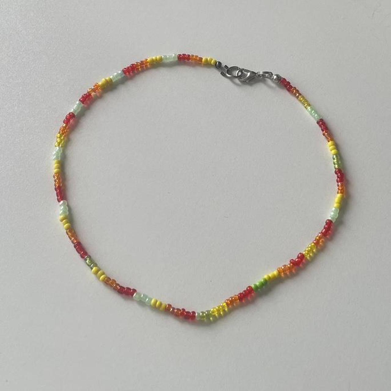 Handmade Women's Necklace - Multi – basic warm su… - image 2