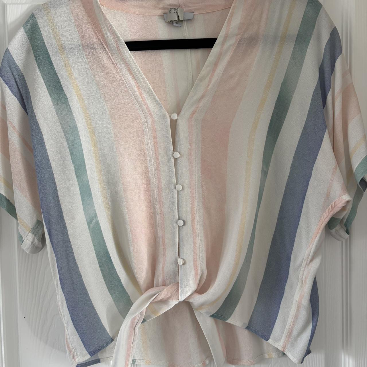 Rails Women's Blouse - Multi/Cream - S – Rails Th… - image 4