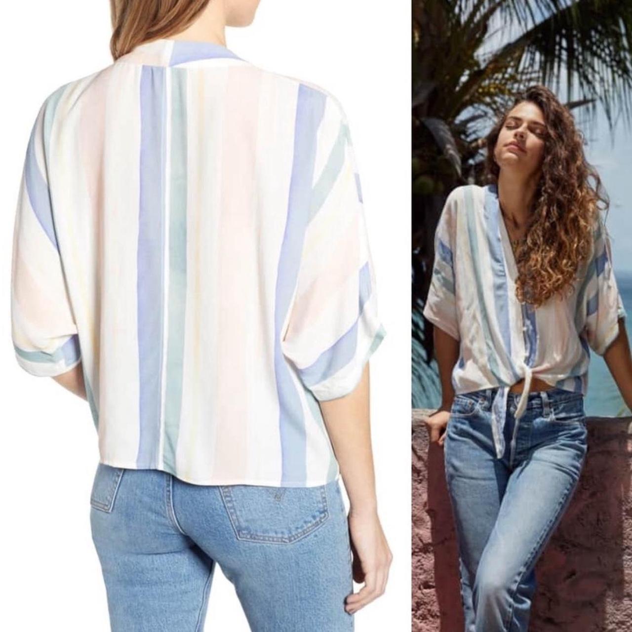 Rails Women's Blouse - Multi/Cream - S – Rails Th… - image 2