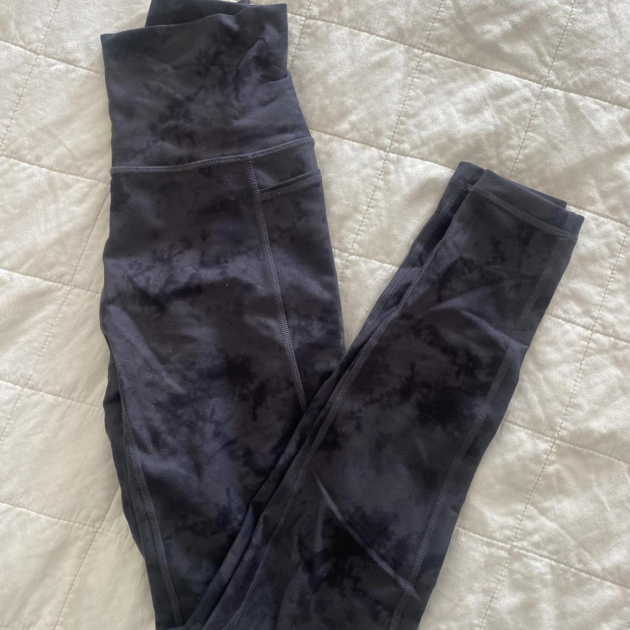 LSKD fusion full length tights worn once and... - Depop