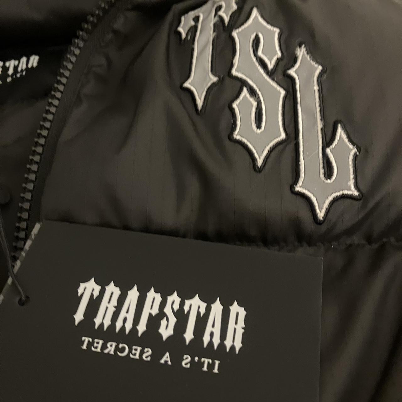 Black trapstar London shooters coat Depop