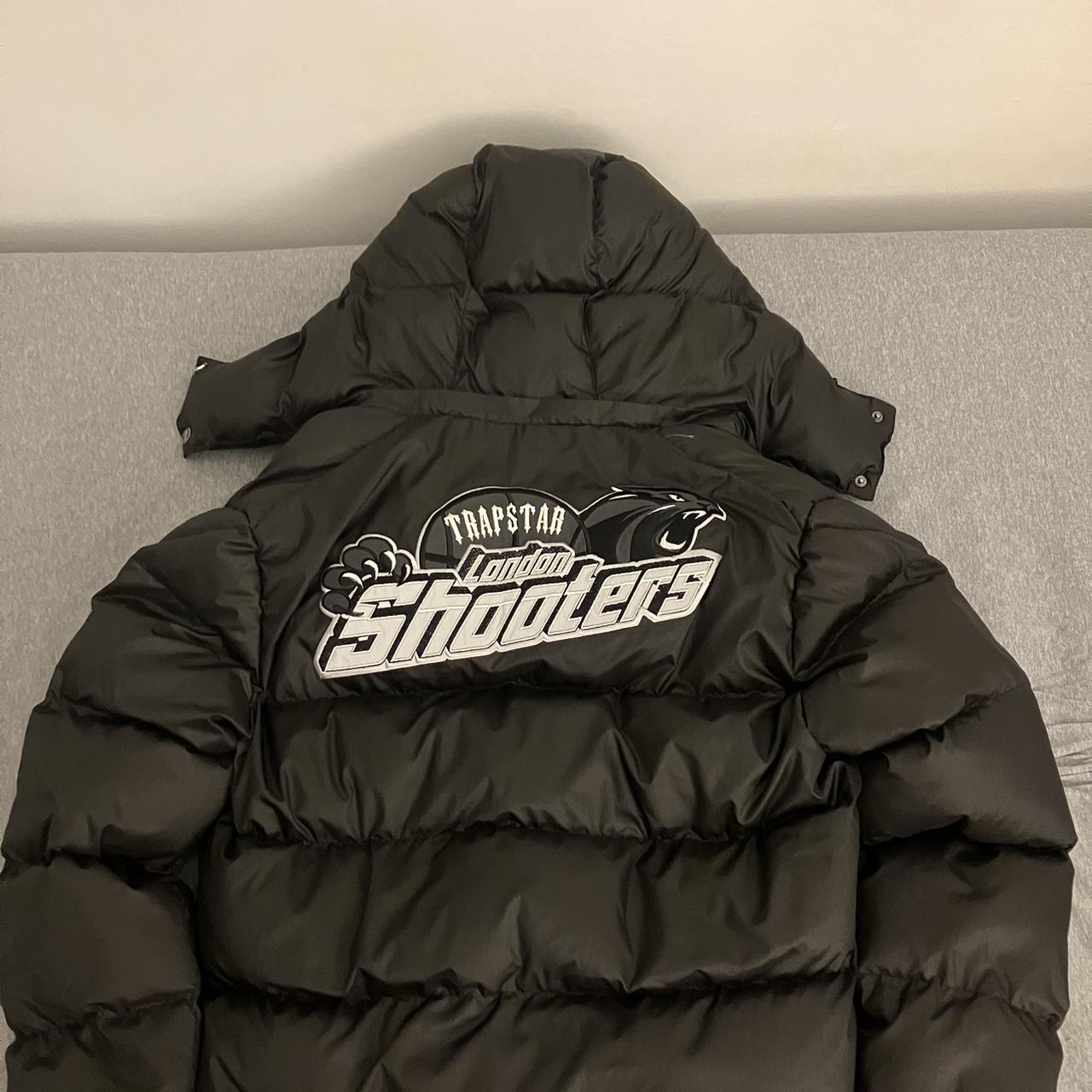 Black trapstar London shooters coat Depop