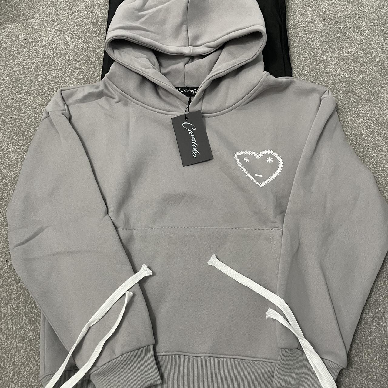 Carsicko signature hoodie - Sex Grey - Size XS -... - Depop