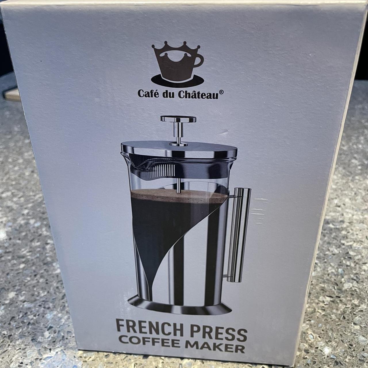 NEW Cafe du Chateau French Press Coffee Maker and... Depop
