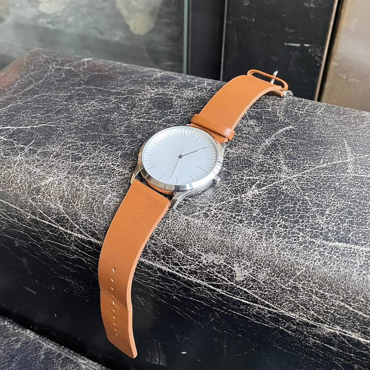 Skagen white 2025 face watch