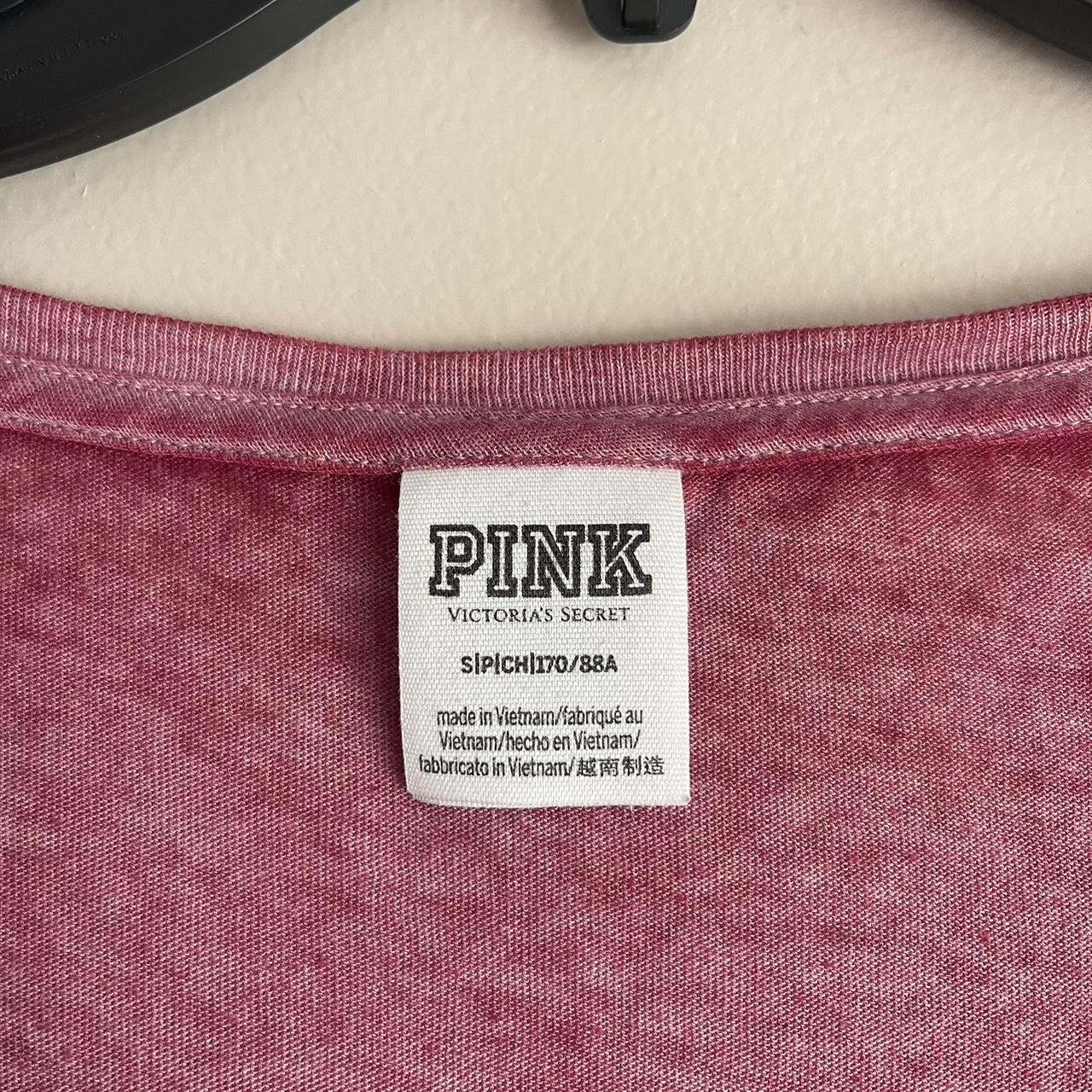 Victoria Secret Pink Top Worn multiple times, still... - Depop