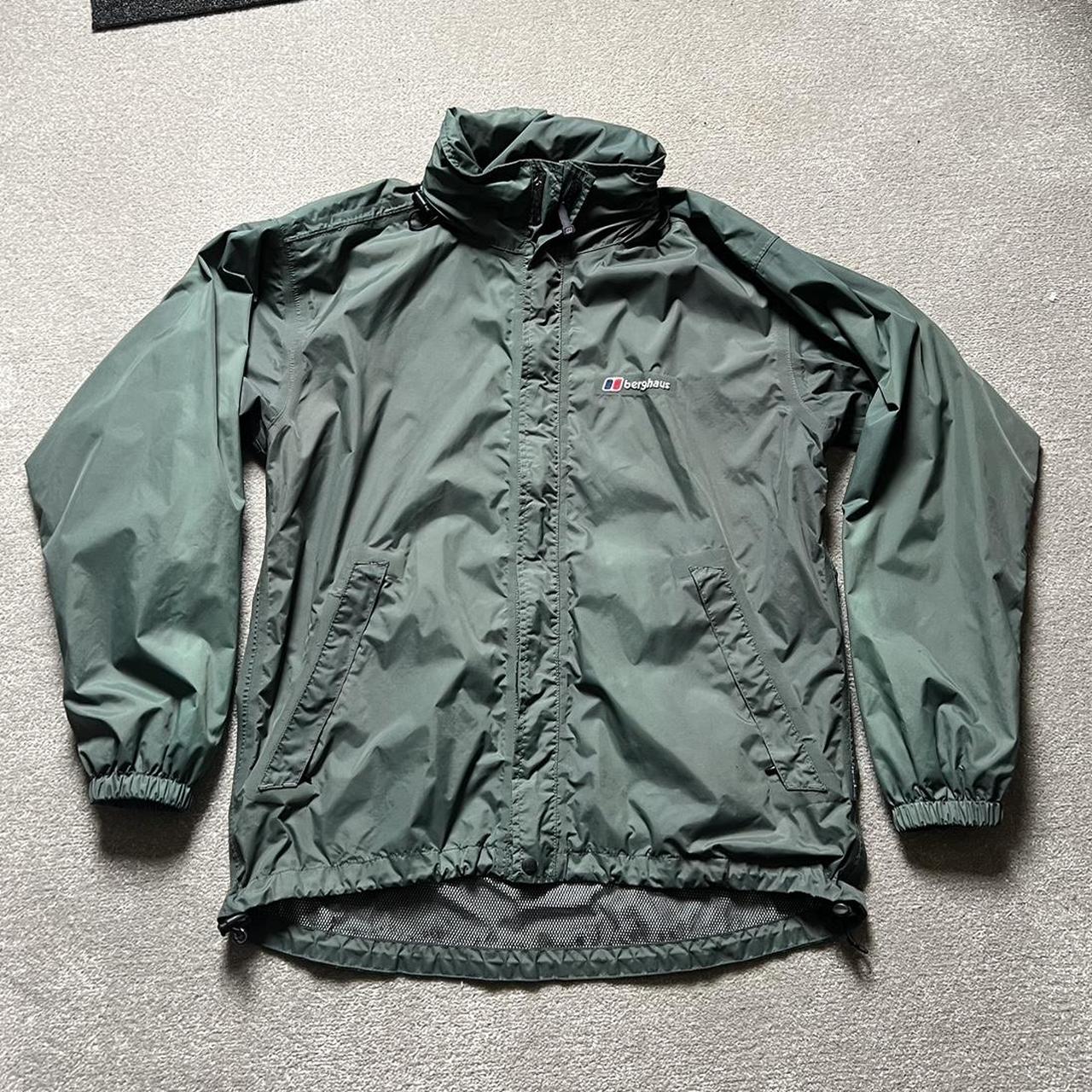 Berghaus Men's Green and Khaki Jacket | Depop