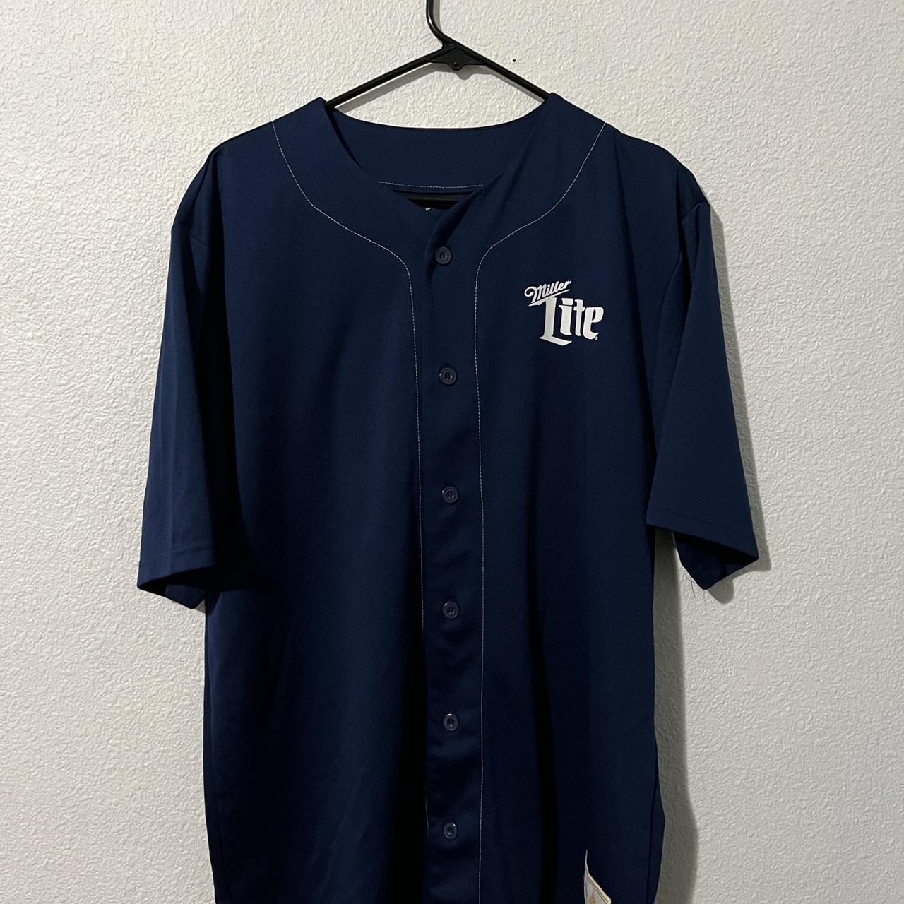 Busch lite baseball jersey. Men's medium fits a - Depop