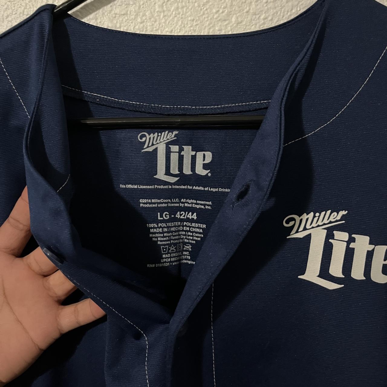 Busch lite baseball jersey. Men's medium fits a - Depop