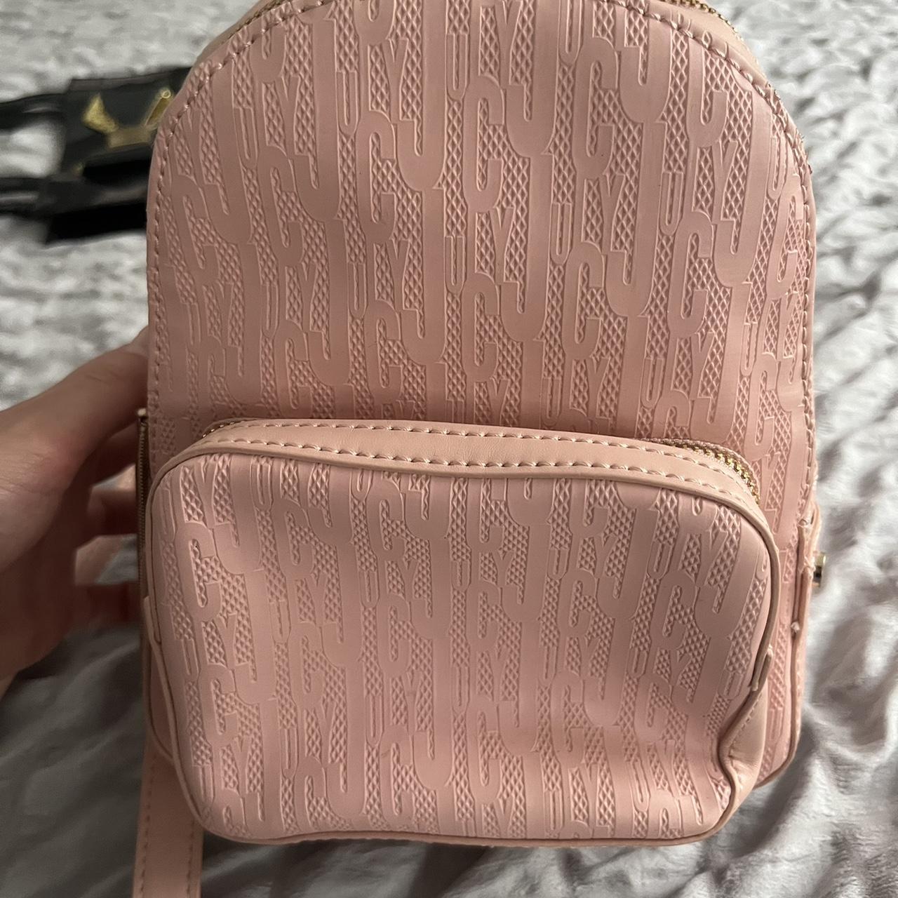 Pink brand clearance mini backpack