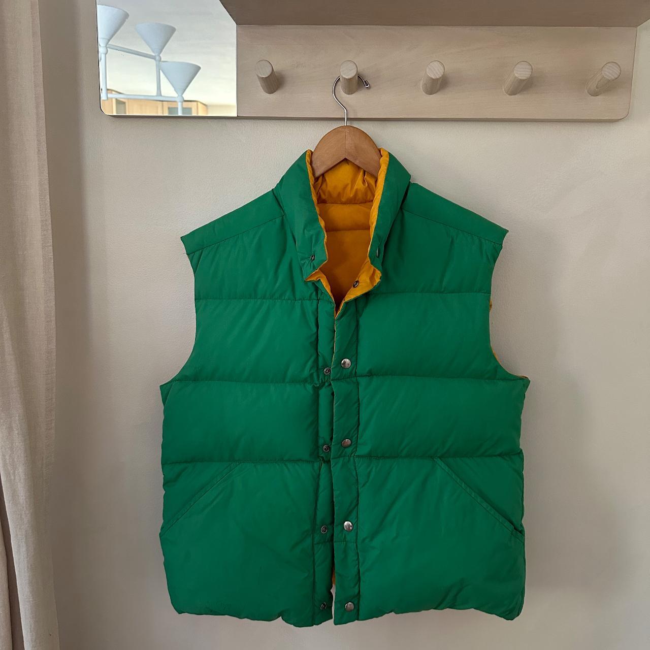 Vintage Nylon Puffer Vest - No Brand Tag - 80s/90s... - Depop