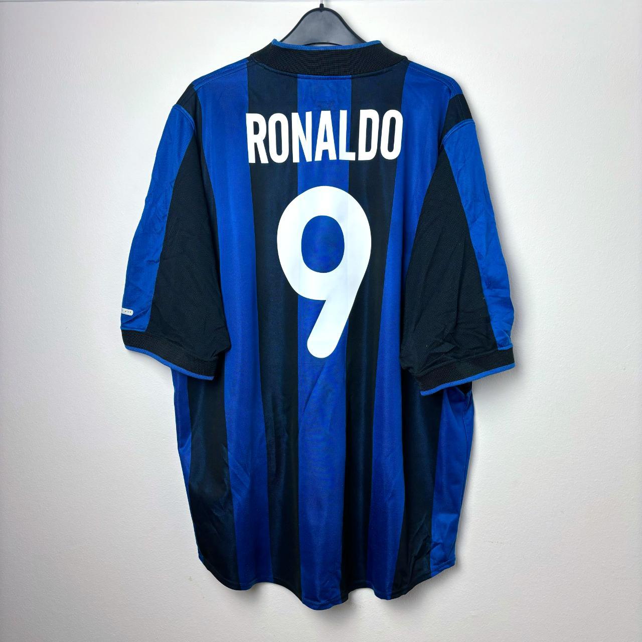 Original Inter Milan 2000-2001 Home Football Shirt... - Depop