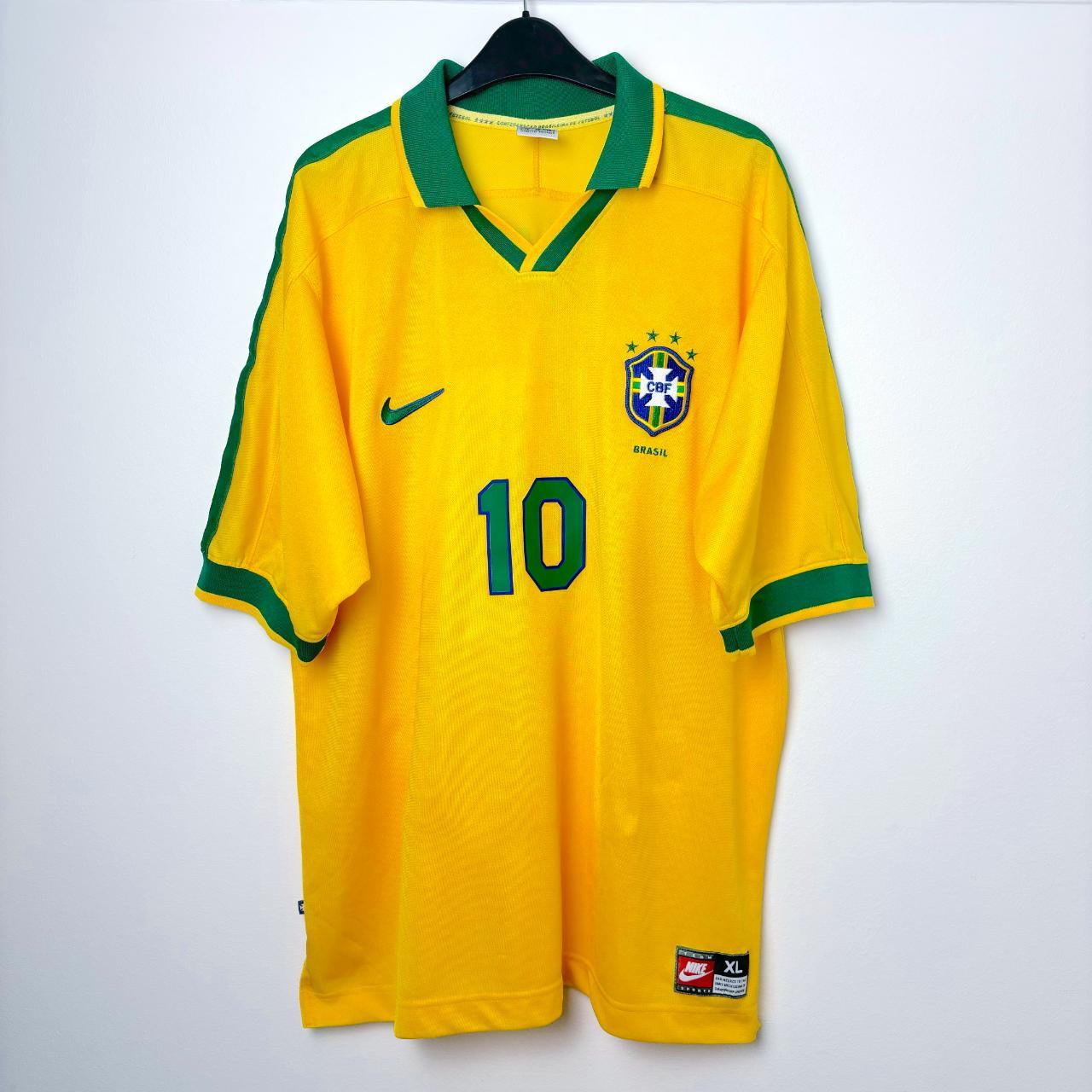 Original Brazil Copa America 1997-1998 Home Football | Depop