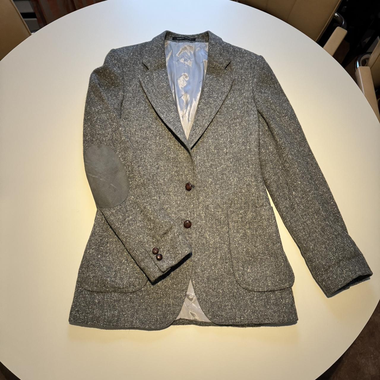 Tweed sport coat with clearance elbow patches