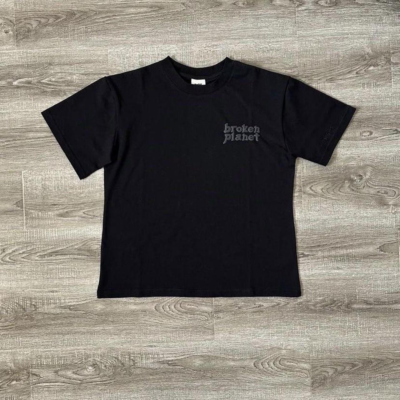 broken planet black basics t-shirt size S M L ... - Depop